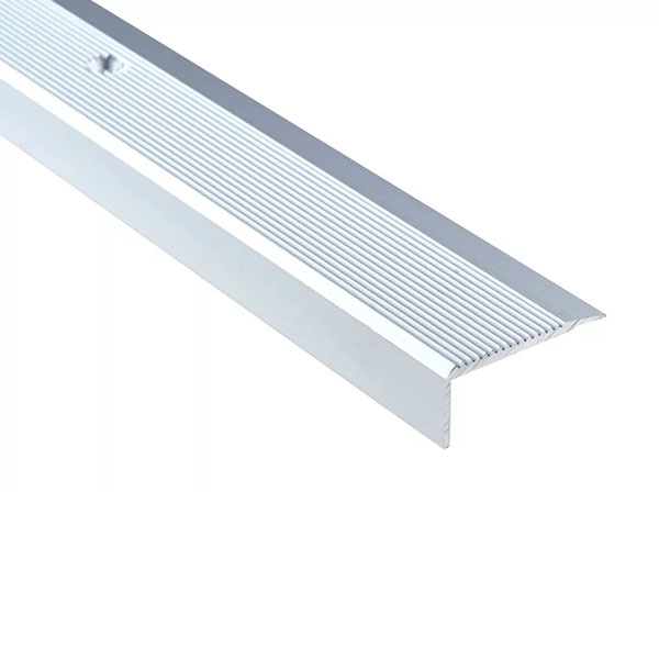 Non-Slip Anodised Aluminium Stair Nosing Edge Trim 0.9m Step Edging