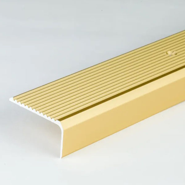 1M Anodised Aluminium Stair Nosing Edge Trim Step Nose Edging Nosings