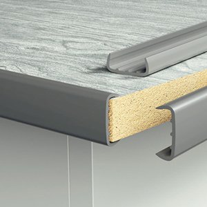 1m Double-Lipped U-Trim Edging for 18mm Furniture