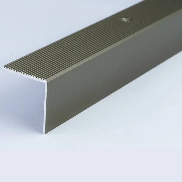 30R Anodised Aluminium Anti-Slip Stair Edge Nosing Trim