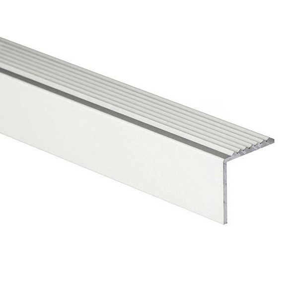 Ridge-Designed Aluminium Stair Nosing with Enhanced Grip for Slip Prevention