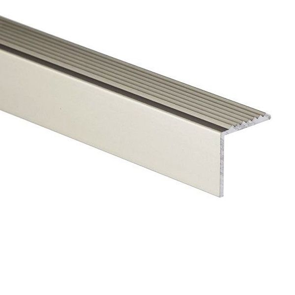 Ridge-Designed Aluminium Stair Nosing with Enhanced Grip for Slip Prevention