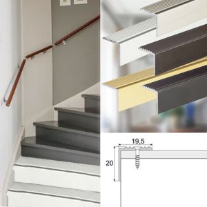 Anodised Aluminium Stair Nosing for Durable Protection and Flawless Finish