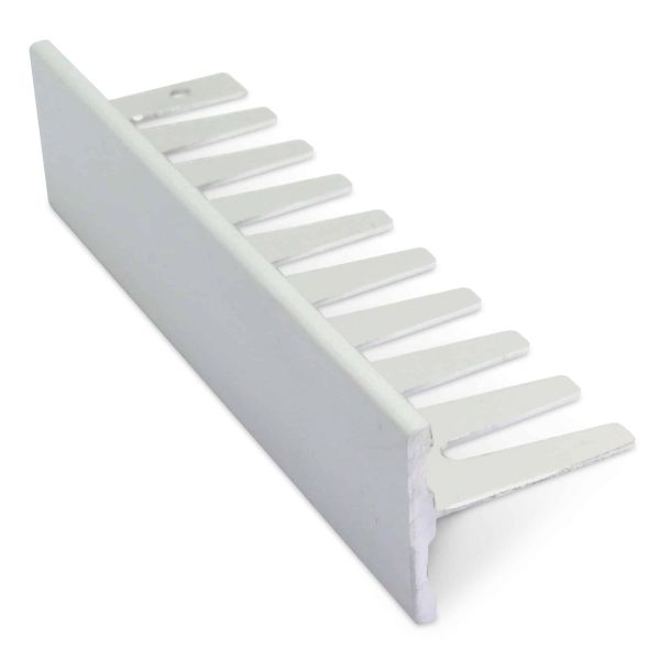 Aluminium 2600mm x 28mm Reversible Formable Stair Nosing