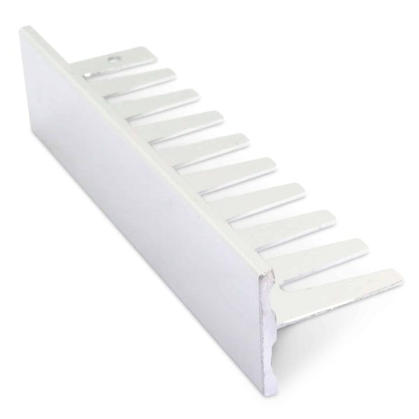 Aluminium 2600mm x 28mm Reversible Formable Stair Nosing