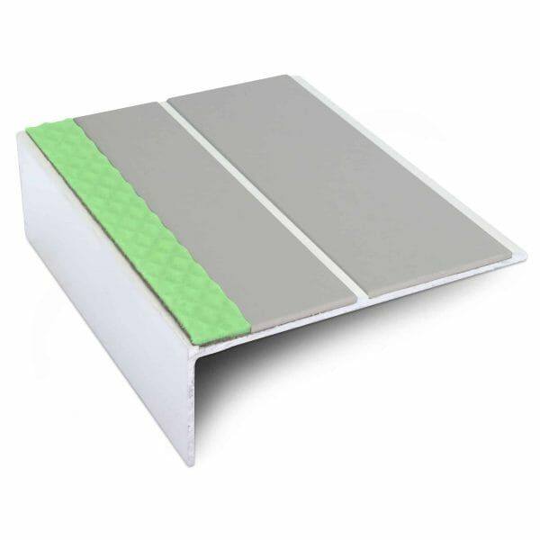  85mm x 30mm Aluminator Energy-Efficient Illuminated Stair Nosing for Safety and Visibility