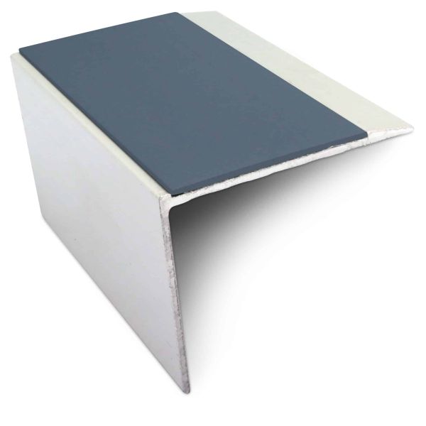 67mm x 55mm External Grade Anti-Slip Stair Nosing with Pyramid Pattern for Wet and Dry Conditions