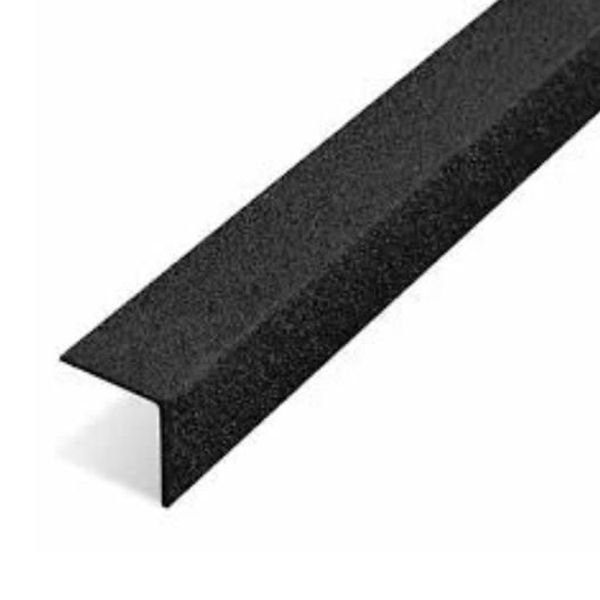  GRP Slip Resistant Stair Nosing Black Cover (Pack of 10)