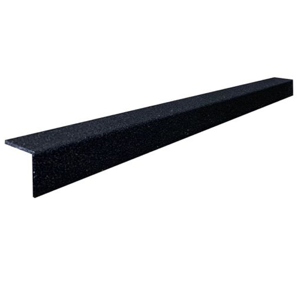  GRP Slip Resistant Stair Nosing Black Cover (Pack of 10)