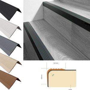 High-Quality Stair Profile with Enhanced Edge Protection and Anti-Slip Design