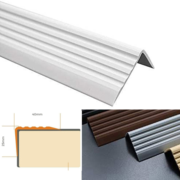 Bullnose Self Adhesive Stair Nosing Rubber Angle Step Edge