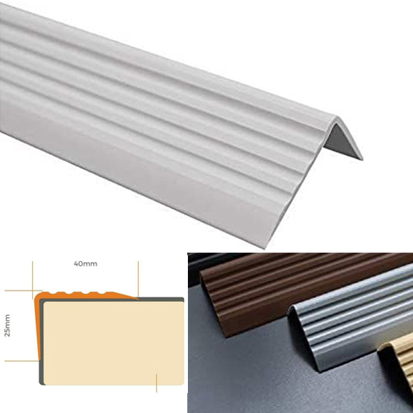 Bullnose Self Adhesive Stair Nosing Rubber Angle Step Edge