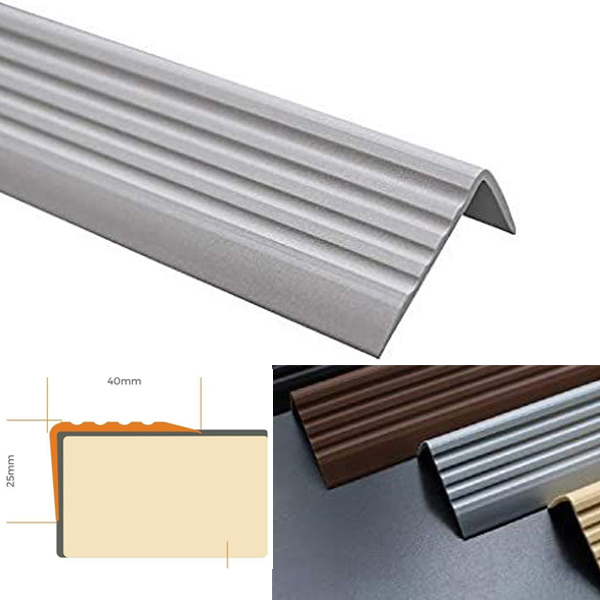 Bullnose Self Adhesive Stair Nosing Rubber Angle Step Edge