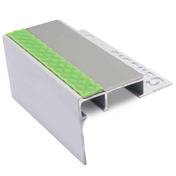 Heavy Duty Non-Slip Commercial Slimline Stair Nosing for 10mm Flooring