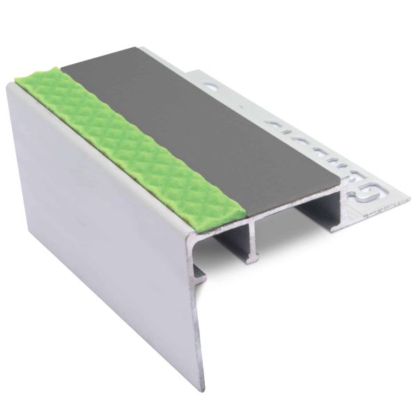 Heavy Duty Non-Slip Commercial Slimline Stair Nosing for 10mm Flooring