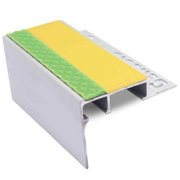 Heavy Duty Non-Slip Commercial Slimline Stair Nosing for 10mm Flooring