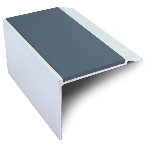 Commercial Non Slip Stair Nosing 72mm x 55mm With PVC Insert Stair Edge Trim