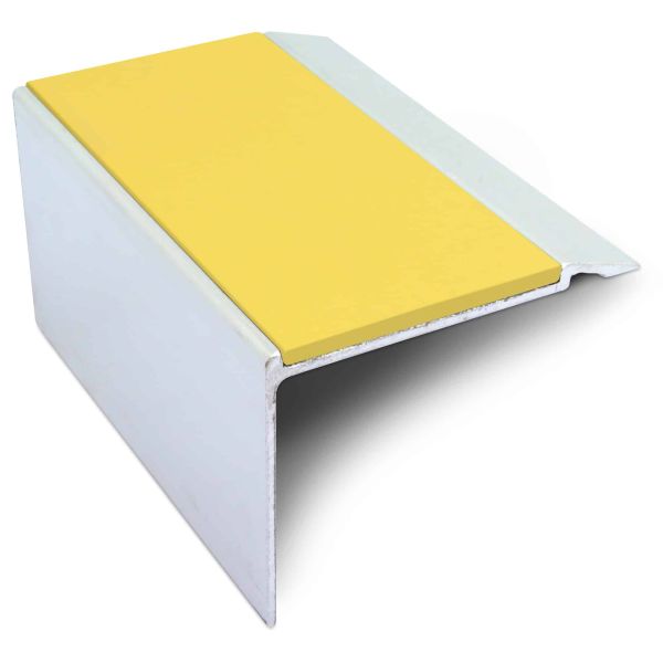 Commercial Non Slip Stair Nosing 72mm x 55mm With PVC Insert Stair Edge Trim