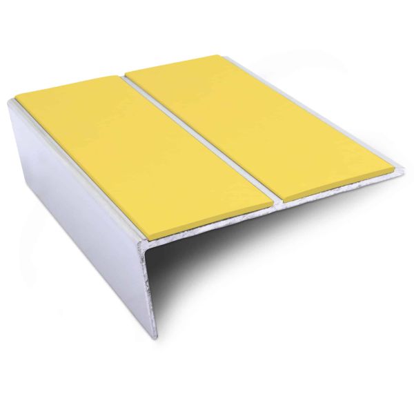  85mm x 32mm Edge Trim Anti Slip PVC Insert Commercial Stair Nosing