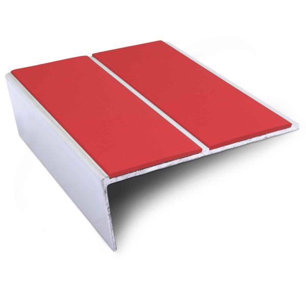  85mm x 32mm Edge Trim Anti Slip PVC Insert Commercial Stair Nosing