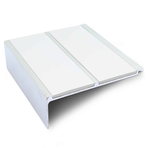 Commercial Non Slip Stair Nosing 91mm x 32mm PVC Insert Edge Trim