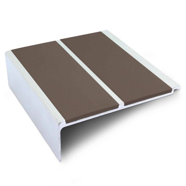 Commercial Non Slip Stair Nosing 91mm x 32mm PVC Insert Edge Trim