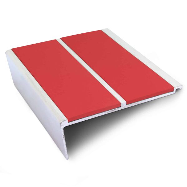 Commercial Non Slip Stair Nosing 91mm x 32mm PVC Insert Edge Trim