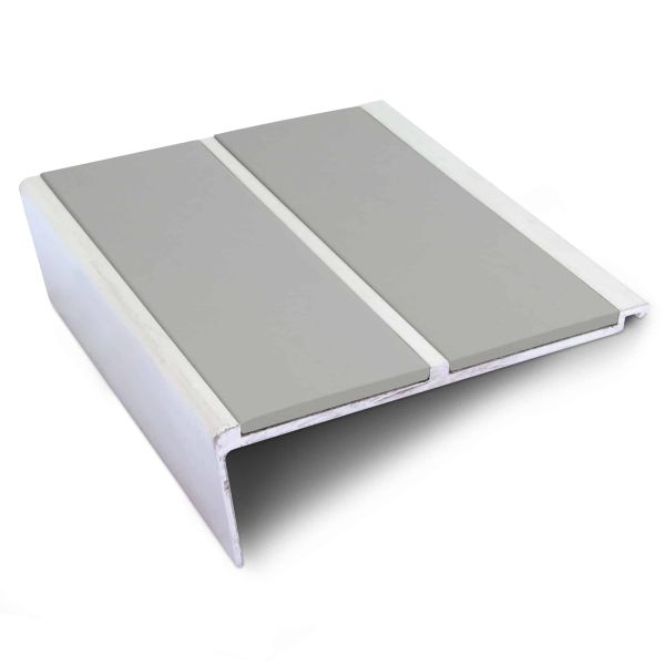 Commercial Non Slip Stair Nosing 91mm x 32mm PVC Insert Edge Trim