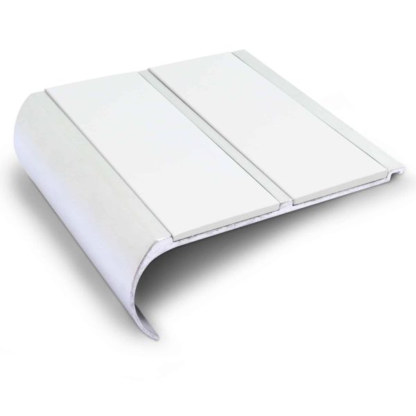 Bullnose Non Slip Commercial Stair Nosing 91mm x 35mm PVC Insert 