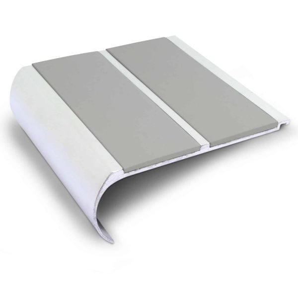 Bullnose Non Slip Commercial Stair Nosing 91mm x 35mm PVC Insert 