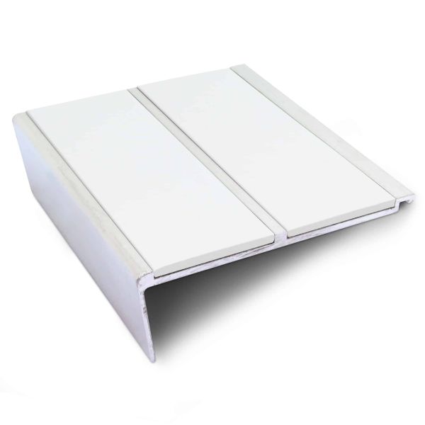 93mm x 32mm Anti Slip Commercial Stair Nosing PVC Insert Edge Trim