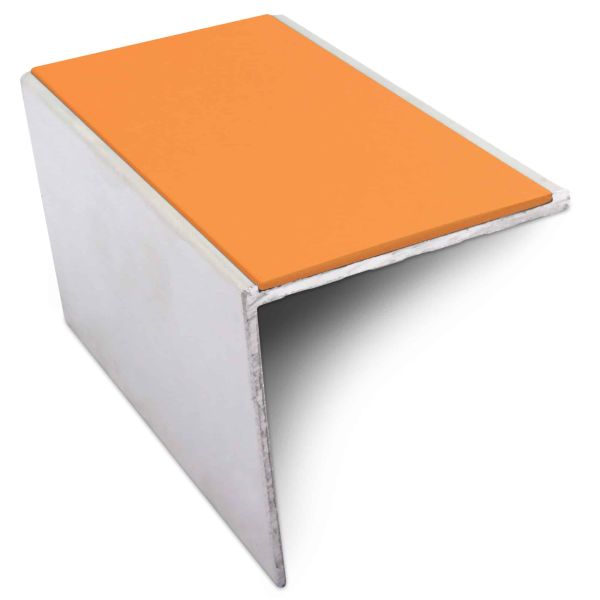 56mm x 55mm DDA Compliant Aluminium Anti Slip Commercial Stair Nosing Edge Trim