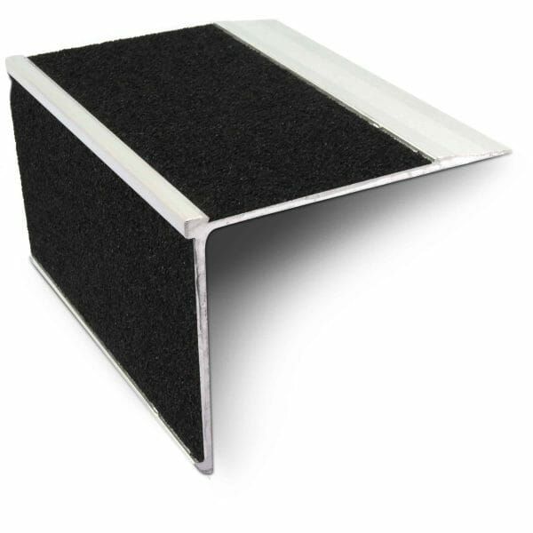 75mm x 58mm DDA Compliant Aluminium Non-Slip Stair Nosing