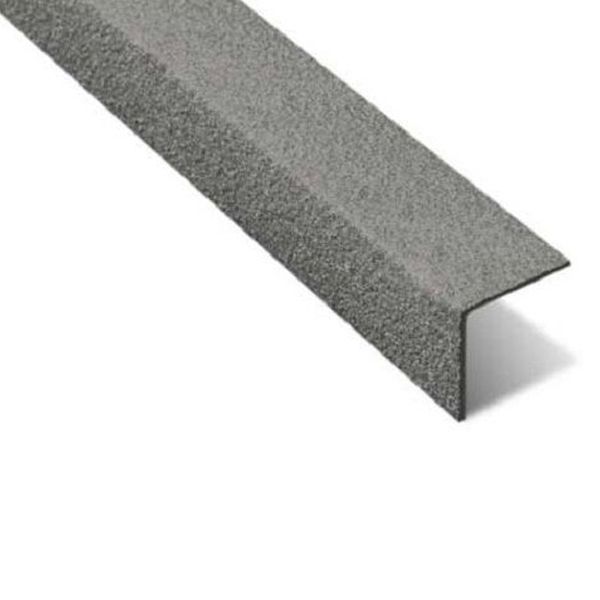 Grey GRP Stair Nosing Slip Resistant Cover Pack of 10