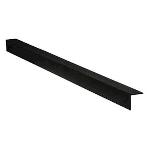 Medium 55mm x 55mm Non-Slip GRP Stair Nosing Black Cover 