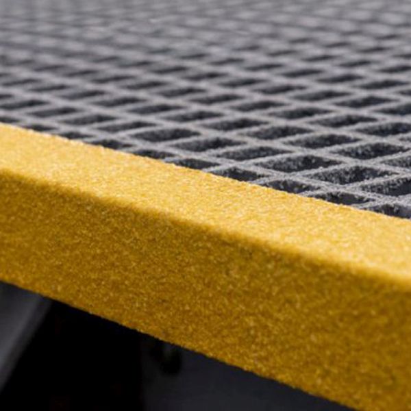 55mm x 55mm Non-Slip Medium Grit GRP Stair Nosing Cover 