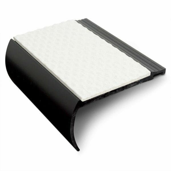 Heavy Duty 72mm x 38mm PVC Tredsafe Non-Slip Commercial Stair Nosing