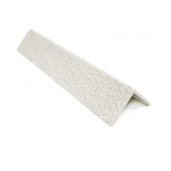 55mm x 55mm Anti-Slip White Medium Grit Stair Nosing Cover