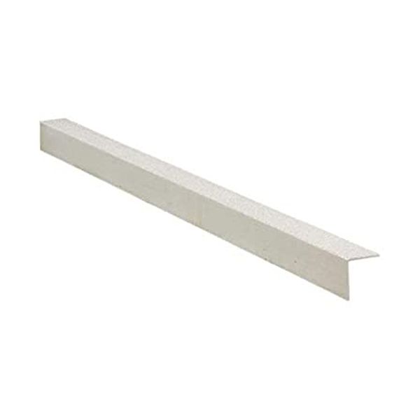 55mm x 55mm Anti-Slip White Medium Grit Stair Nosing Cover