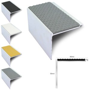  Non Slip Tredsafe 60mm x 55mm Stair Nosing 