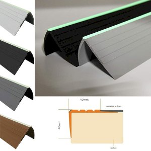 PVC Stair Edge Profile for Safety and Aesthetic Finish