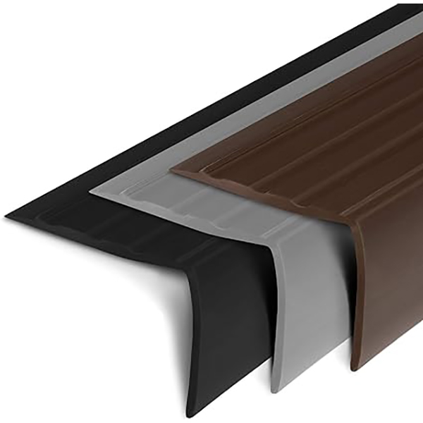 Elegant L-Shape PVC Stair Nosing Durable Protection for All Flooring Types