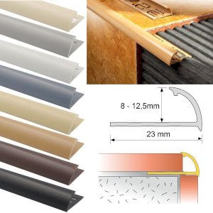 Round Edge Quadrant PVC Tile Trims