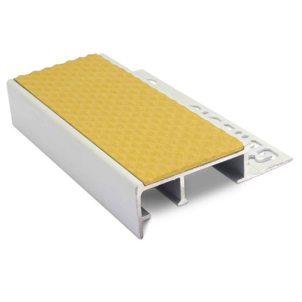 Anti Slip 12.5mm Slimline Ceramic Tile-In Tredsafe Nosing  