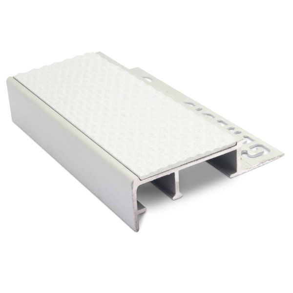 Anti Slip 12.5mm Slimline Ceramic Tile-In Tredsafe Nosing  