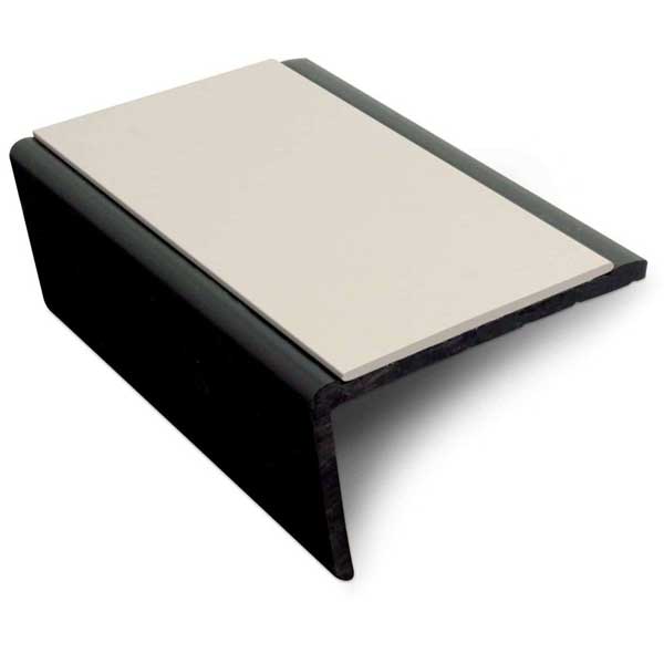 Slimline PVC Non-Slip Stair Nosing 56mm x 32.5mm Hard Nose