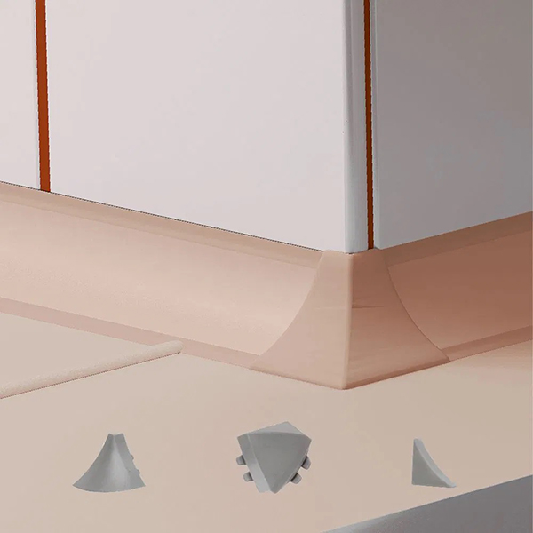  Splashback Edging Trim Profiles with Sealing Rubber Moisture-Resistant for Kitchen Worktops