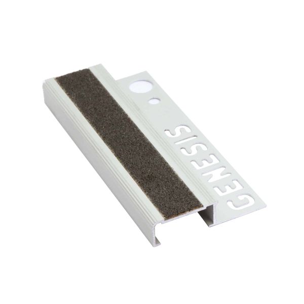 Aluminium Stair Nosing Profile Tile-In with Carbide Insert 