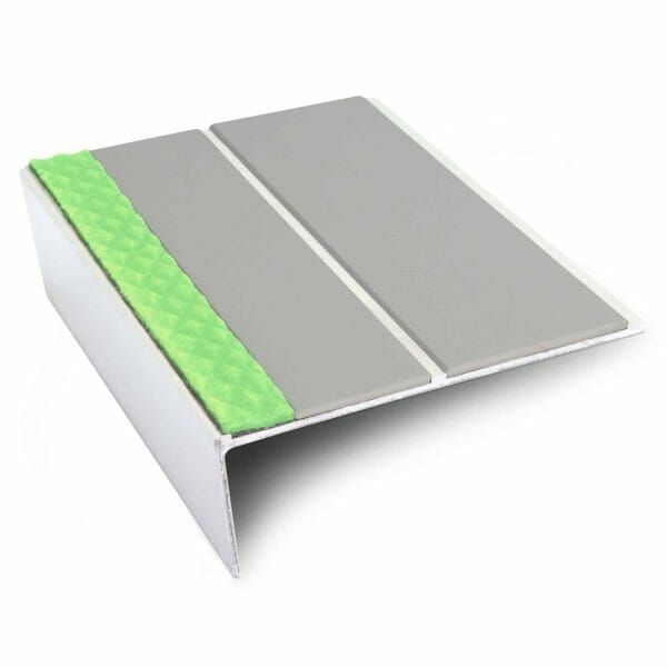 85mm x 32mm Tredsafe Aluminium Non-Slip Stair Nosing Edge Trim 