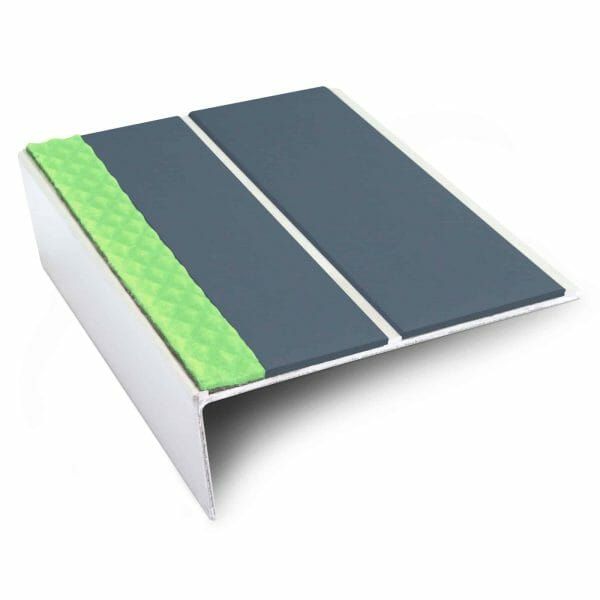 85mm x 32mm Tredsafe Aluminium Non-Slip Stair Nosing Edge Trim 